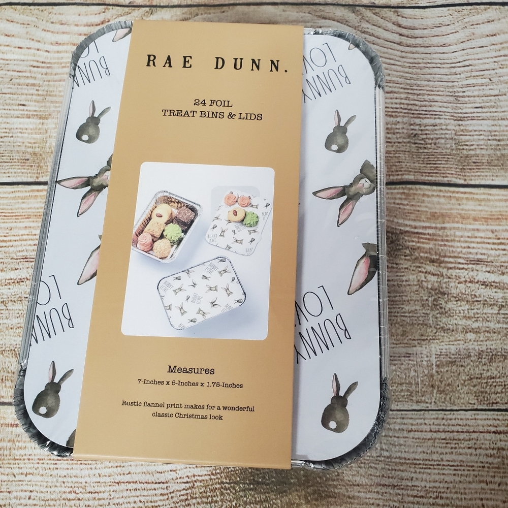 Rae Dunn🐰 Easter treat bins and lids🐰
